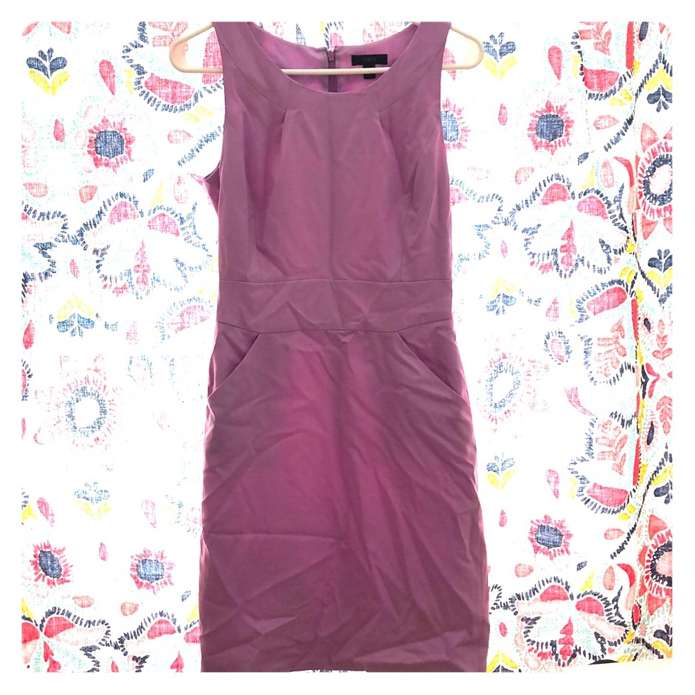 J.Crew Purple dress for office